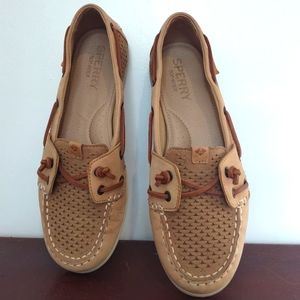 Women' s Sperry Top Sider 7.5M Slip On Loafer Shoes